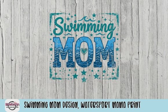 Celebrate Poolside Passion: The Swimming Mom Design