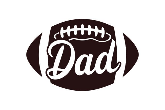 Football Dad Silhouette: A Graphic Design Essential