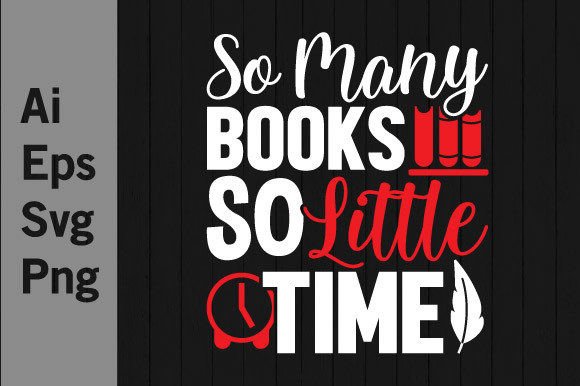 So Many Books So Little Time: A Designer's Favorite Graphic